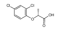 (R)-2-(2,4-Dichlorophenoxy)propanoic acid structure