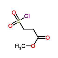 Methyl 3-(chlorosulfonyl)propanoate Structure