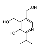 4,5-bis(hydroxymethyl)-2-propan-2-ylpyridin-3-ol Structure