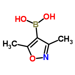 3,5-二甲基异唑-4-硼酸结构式
