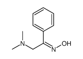 N-[2-(dimethylamino)-1-phenylethylidene]hydroxylamine结构式