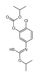 [2-chloro-5-(propan-2-yloxycarbothioylamino)phenyl] propan-2-yl carbonate结构式