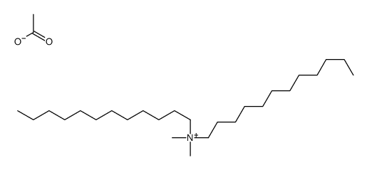 didodecyl(dimethyl)azanium,acetate结构式