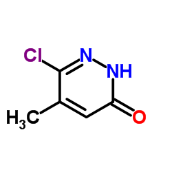6-Chloro-5-methylpyridazin-3(2H)-one Structure