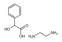 ethane-1,2-diamine,2-hydroxy-2-phenylacetic acid Structure