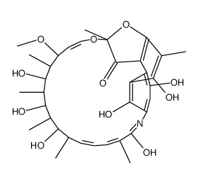 Rifamycin, 25-O-deacetyl Structure