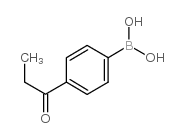 4-(丙酰基)苯硼酸结构式