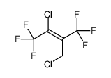 2-chloro-3-(chloromethyl)-1,1,1,4,4,4-hexafluorobut-2-ene结构式