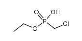 O-ethylchloromethylphosphonic acid Structure