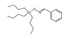 benzaldehyde oxime O-tributylstannyl ether结构式