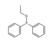 diphenylthiophosphinite d'ethyle结构式