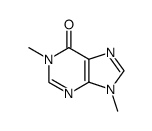 1,9-dimethylhypoxanthine Structure