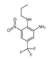 3-nitro-N2-propyl-5-(trifluoromethyl)-1,2-Benzenediamine结构式