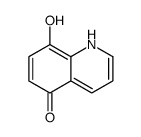 8-hydroxy-1H-quinolin-5-one结构式