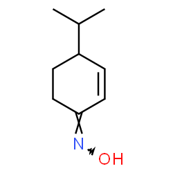 2-Cyclohexen-1-one,4-(1-methylethyl)-,oxime(9CI) Structure