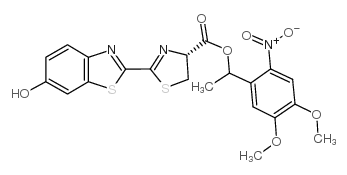 D-LUCIFERIN 1-(4,5-DIMETHOXY-2-NITROPHENYL)ETHYL ESTER picture