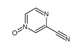 3-CYANOPYRAZINE 1-OXIDE Structure