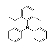 (2-乙基-6-甲基苯基)二苯胺结构式