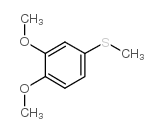 3,4-二甲氧基硫代苯甲醚结构式