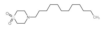 Thiomorpholine,4-dodecyl-, 1,1-dioxide结构式