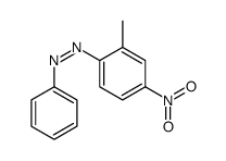 (2-methyl-4-nitrophenyl)-phenyldiazene Structure