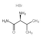 L-缬氨酸酰胺氢溴酸盐结构式