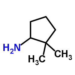 2,2-二甲基环戊胺结构式