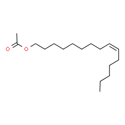 (9Z)-9-Pentadecen-1-yl acetate结构式