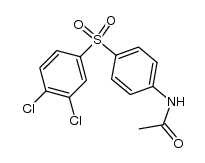 4-Acetamidophenyl-3.4-dichlorphenylsulfon结构式