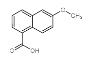 6-Methoxy-1-naphthoic acid Structure