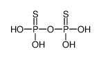 bis(thiopyrophosphoric acid)结构式