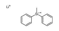 lithium,methyl(diphenyl)silanide Structure