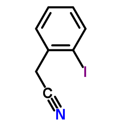 (2-Iodophenyl)acetonitrile Structure