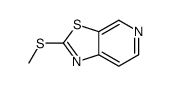 2-(Methylsulfanyl)[1,3]thiazolo[5,4-c]pyridine结构式