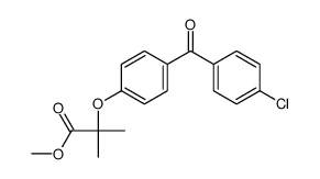 Fenofibric Acid Methyl Ester Structure