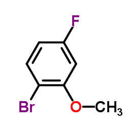2-溴-5-氟苯甲醚结构式
