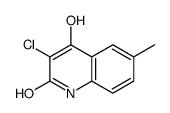 3-chloro-4-hydroxy-6-methyl-1H-quinolin-2-one Structure