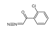 1-(2'-chlorophenyl)-2-diazoethanone结构式