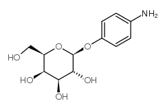 4-氨苯基β-D-吡喃半乳糖苷结构式