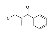 N-chloromethyl-N-methylbenzamide Structure