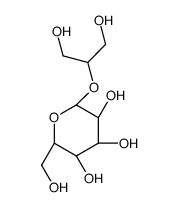1,3-Dihydroxy-2-propanyl α-D-galactopyranoside结构式