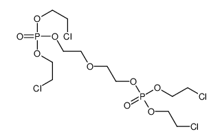oxydiethylene tetrakis(2-chloroethyl) bisphosphate结构式