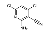 2-AMINO-4,6-DICHLORONICOTINONITRILE structure
