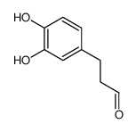3-(3,4-二羟基-苯基)-丙醛结构式