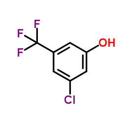 3-Chloro-5-(trifluoromethyl)phenol Structure