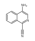 4-氨基异喹啉-1-甲腈结构式