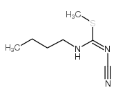 3-氰基-1-丁基-2-甲基异硫代脲结构式