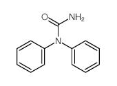 Urea,N,N-diphenyl- Structure