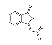 3-nitromethylene-3H-isobenzofuran-1-one结构式