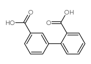 联苯-2,3'-二羧酸结构式